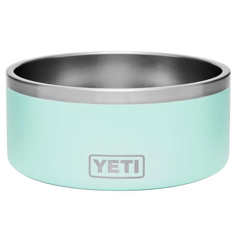 YETI Boomer Seafoam 8‑Cup Stainless Steel Dog Bowl – Non‑Slip Feeding Dish