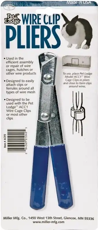 Wire Clip Pliers, Comfort-Grip Handles