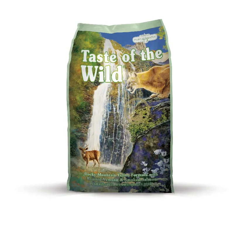 Rocky Mountain Grain Free Dry Cat Food With Real Venison & Salmon 14 Lb