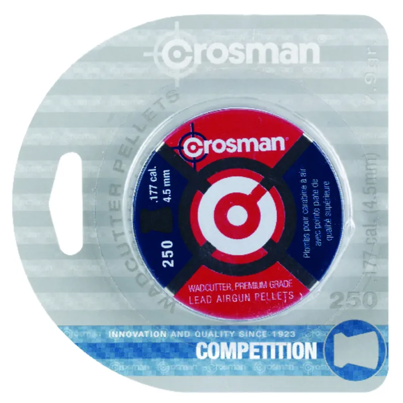 Crosman 0.177 7.4 Grain Air Rifle Pellets 250 Count Pk