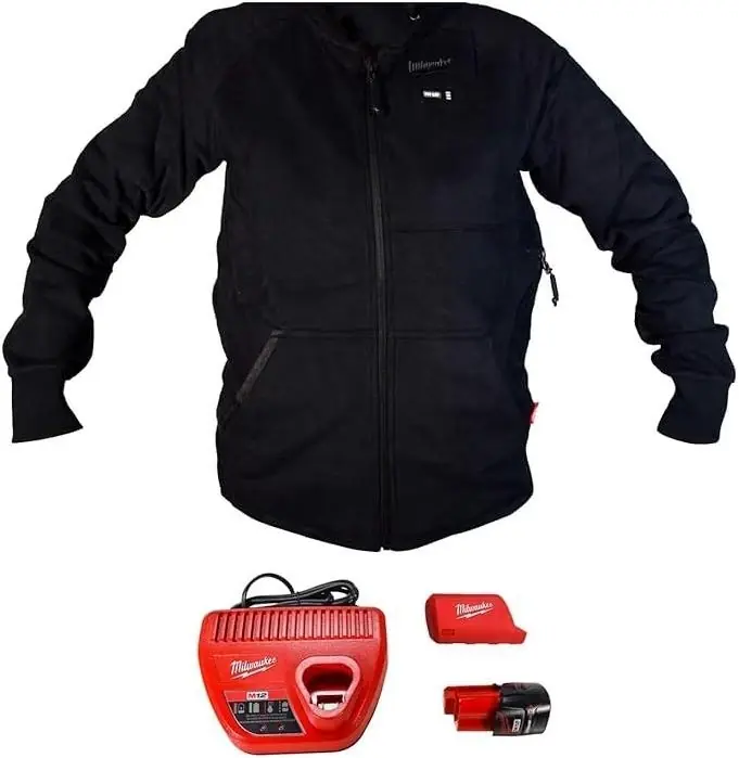 M12 HTD HOODIE MN BLK M