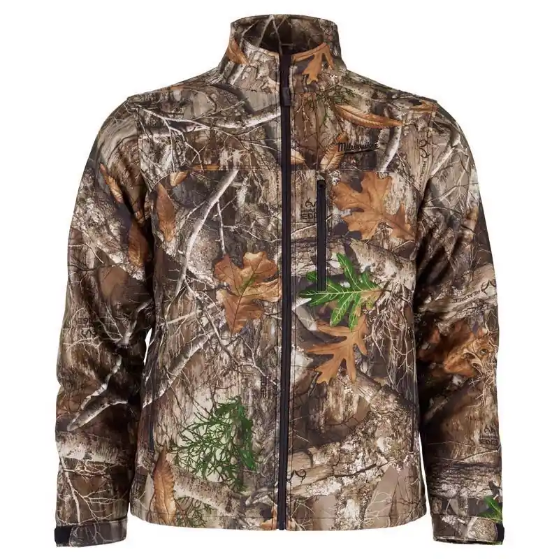 Milwaukee M12 Quietshell Men‘s Camo Heated Jacket Kit, Large