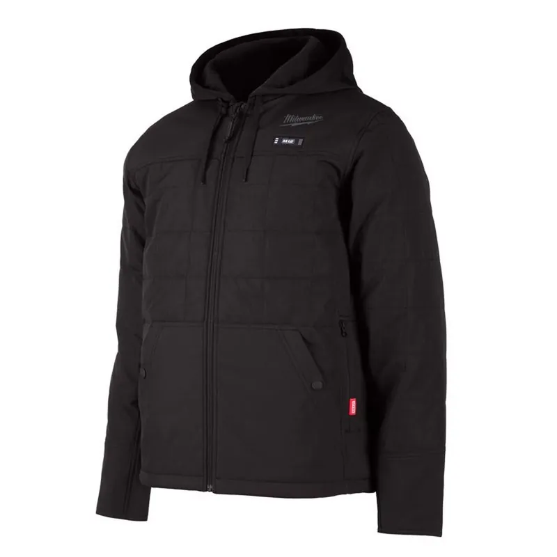M12 Small Unisex Full-zip Heated Jacket Kit With Battery - Black