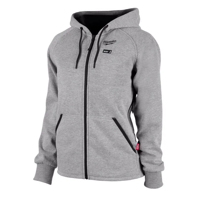 M12 Small Long Sleeve Women‘s Heated Hoodie Kit - Gray