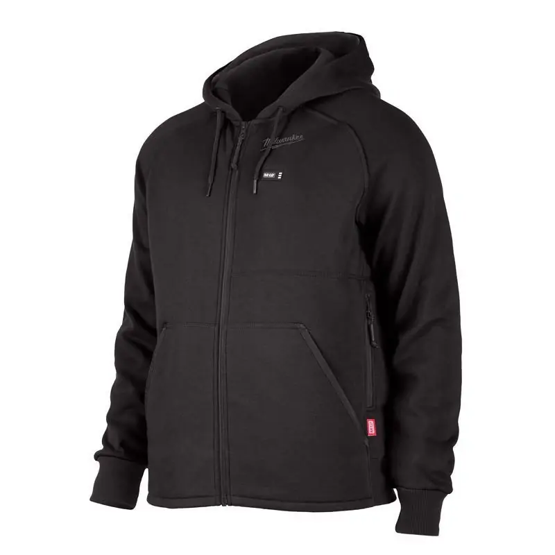 M12 S Long Sleeve Men‘s Heated Hoodie - Black, Model 306b-20s