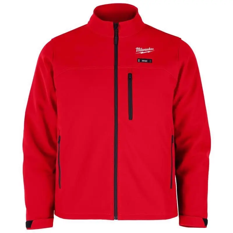 Milwaukee Xxl Unisex Heated Jacket Kit Red M12 Toughshell