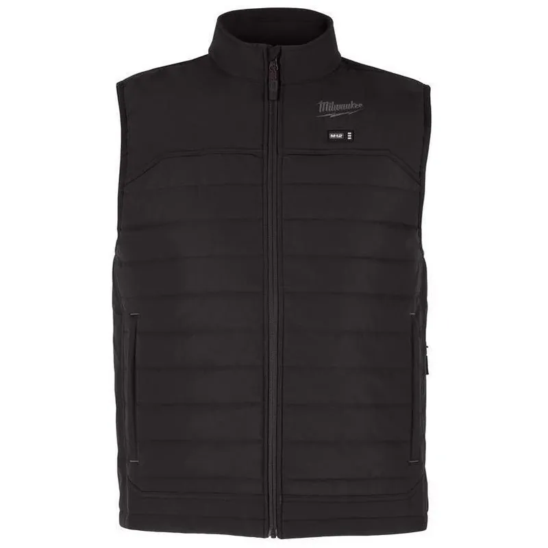 Milwaukee M12 Axis 3xl Black Cordless Heated Vest With Battery
