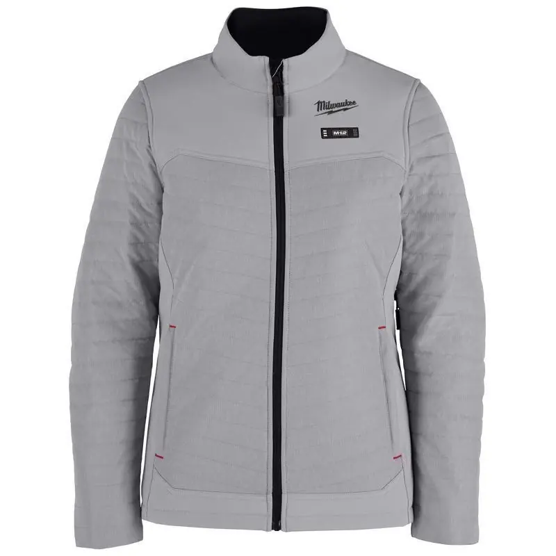 Milwaukee Xxl Women‘s Gray Heated Jacket Kit With M12 Technology