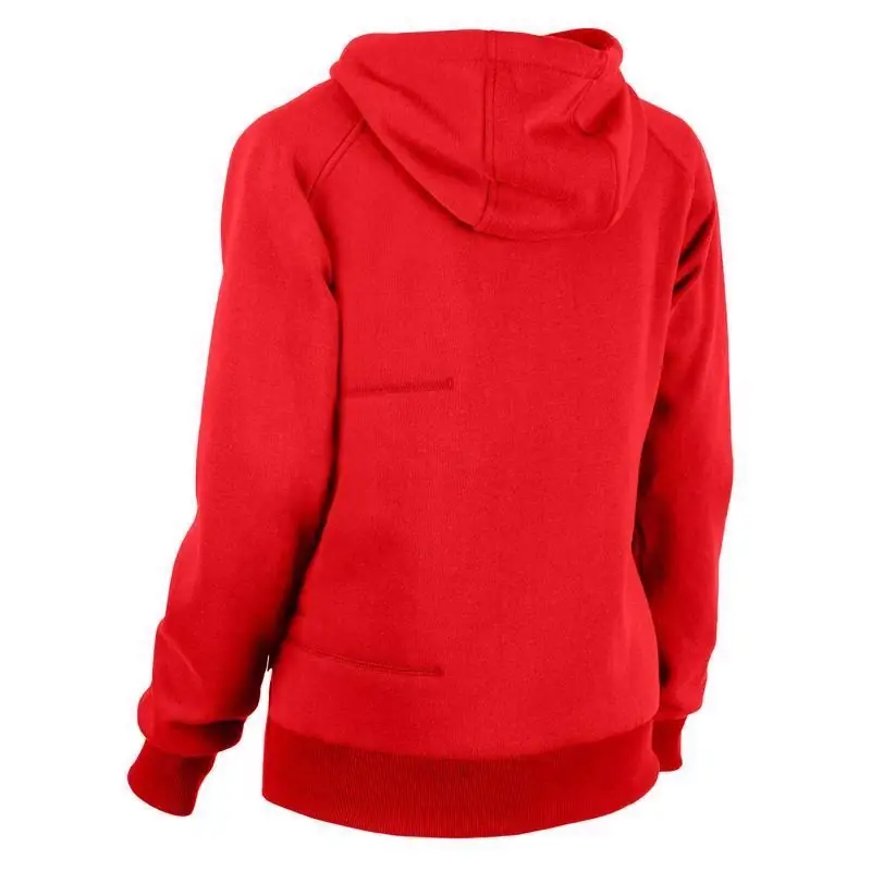 Milwaukee Xs Women‘s Heated Hoodie Black And Red
