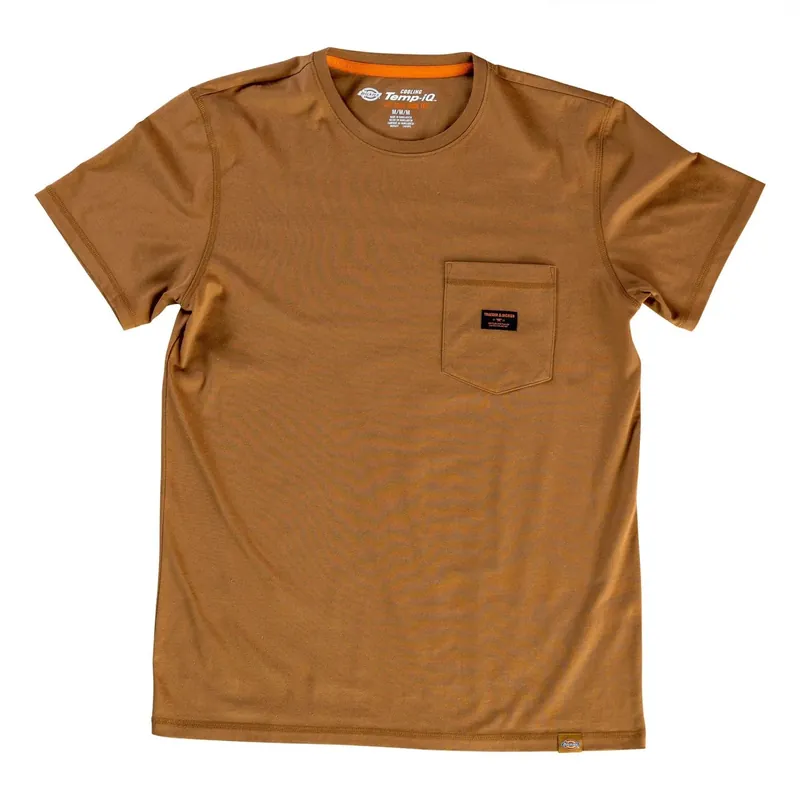 Traeger Short Sleeve Brown Tee Shirt For Men, Size Medium