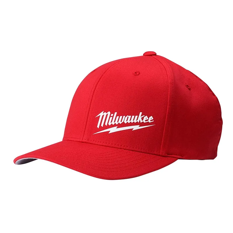 Flexfit Red Fitted Hat, Small/medium - Lightweight Cotton/polyester