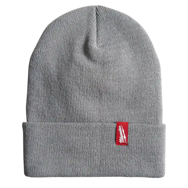 Gray Acrylic Cuffed Beanie Hat - Model 506g - One Size Fits Most