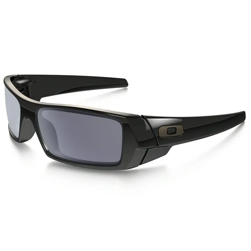 Gascan Sunglasses - Polished Black Frame With Grey Lens - Model 03-471