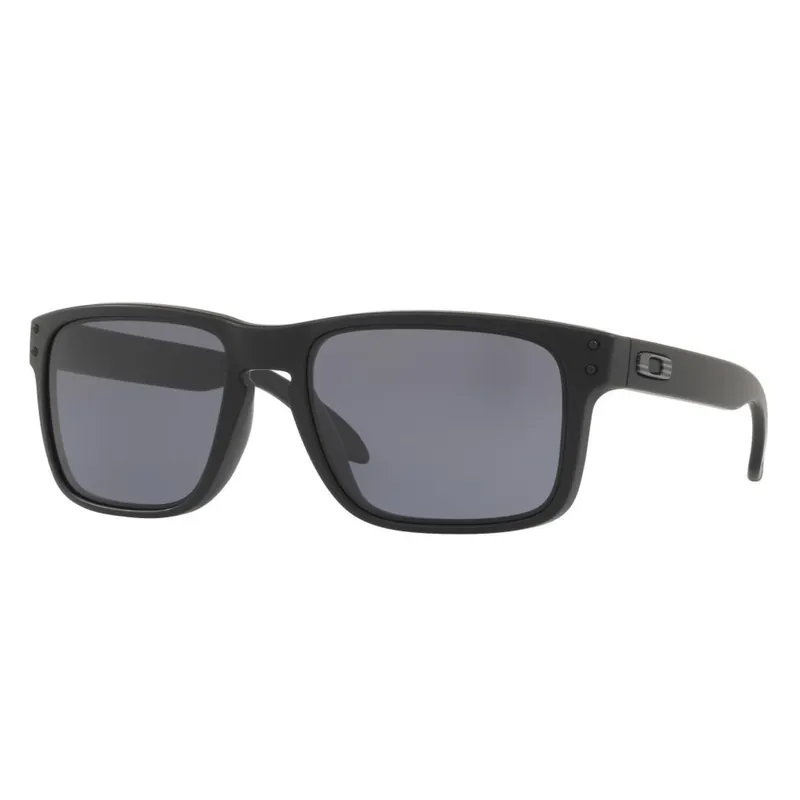 Holbrook Sunglasses Oo9102-e555 Matte Black With Gray