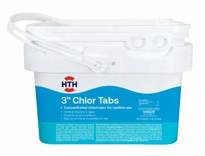 Pool Care Chlorine Tablets, 3 In., 5 Lbs. (11 Wrapped Tabs)