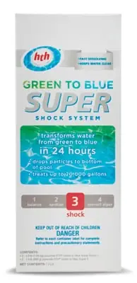 Arch Chemical 91922 7.2 Lbs. Green To Blue Super Shock System Pack Of 2