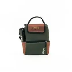 8068915 Kanga Pouch Cooler In Green - Insulated Beverage Carrier