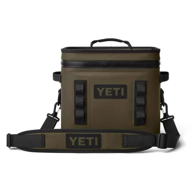 YETI Hopper Flip Olive 24‑Can Soft‑Sided Cooler – Rugged Portable Insulation