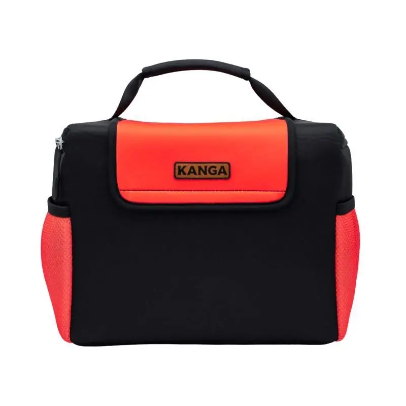 Kanga Brewbox Black/red Lunch Bag Cooler For 12 Cans