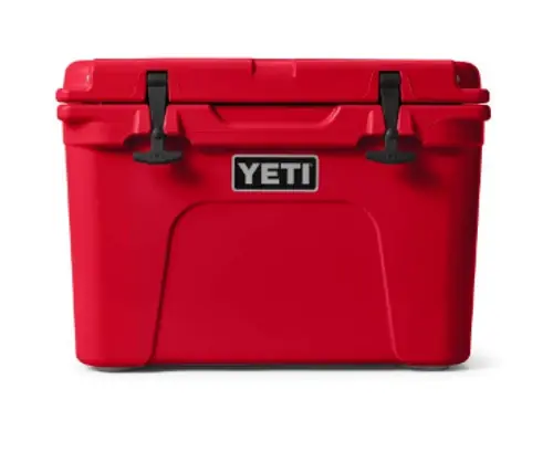 Tundra 35 Cooler Rescue Red Edition - Holds 39 Cans & 29 Lbs Of Ice