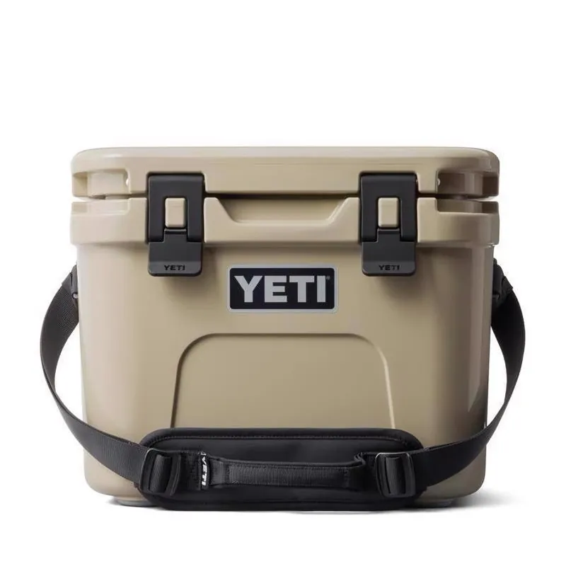 YETI Roadie 15‑Quart Tan Hard Cooler – Rugged Portable Ice Chest