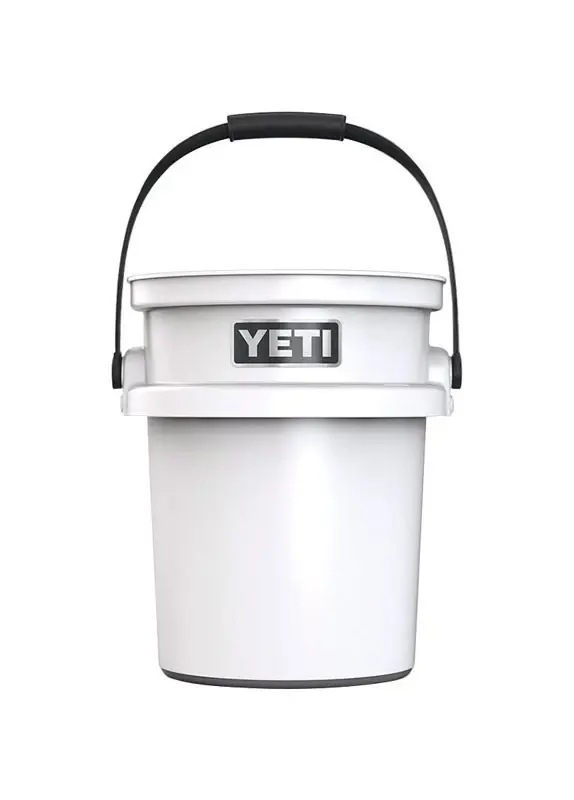 Loadout 5 Gallon Bucket - Ultra-durable White Heavy-duty Design