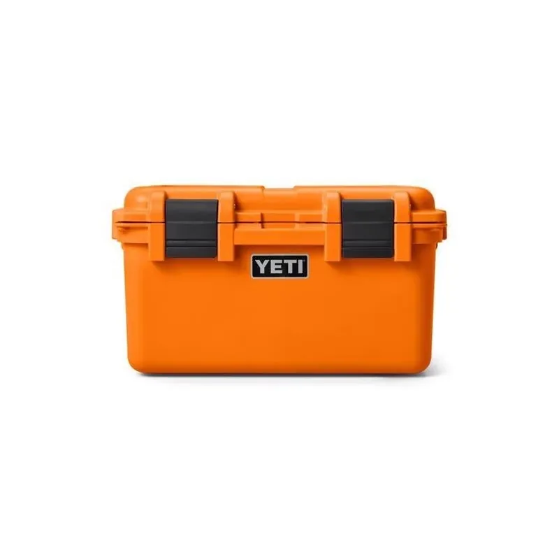 YETI LoadOut GoBox 30 – King Crab Orange Heavy-Duty Cargo Box (1-Pack)