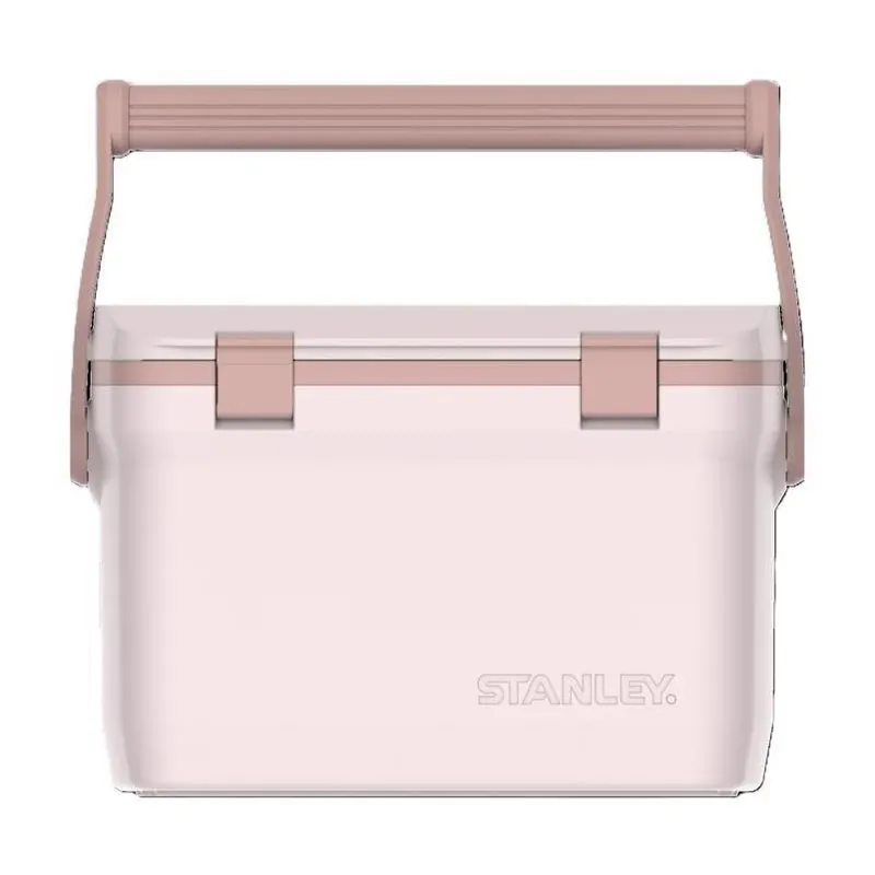 Stanley Easy‑Carry Pink 16‑Quart Cooler – Portable Reusable Insulated Storage
