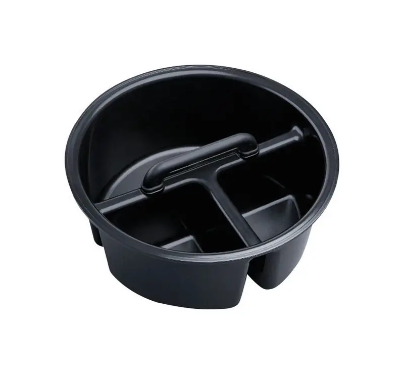 Loadout 1 Quart Bucket Caddy Black - Durable 3-compartment Organizer