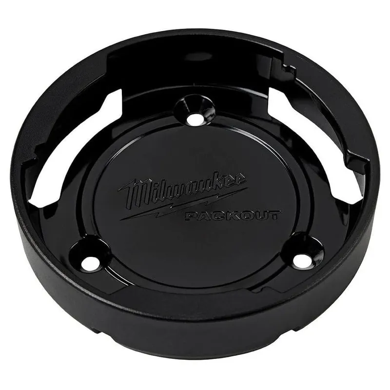 Milwaukee Packout Black Twist To Lock Mount - Versatile Tool Storage Solution