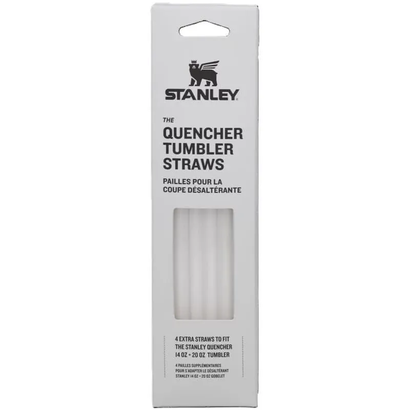 Stanley Quencher 14‑oz Clear BPA‑Free Tumbler With Straw – Portable Hydration Cup