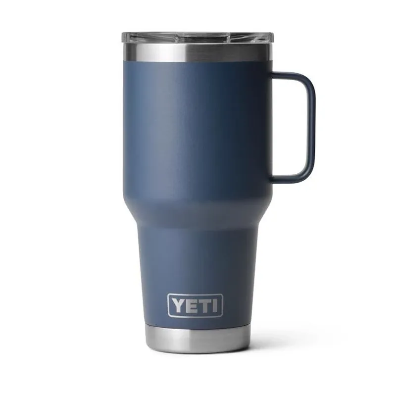 YETI 30‑oz Navy Stainless Steel Rambler Travel Mug – BPA‑Free