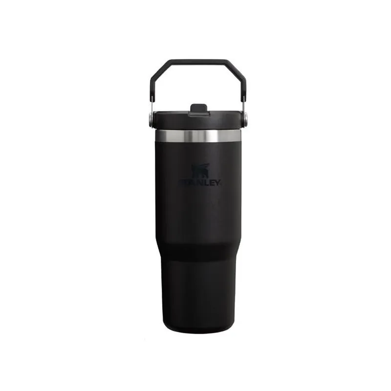 Stanley IceFlow 30‑oz Insulated Straw Tumbler – Black, BPA‑Free