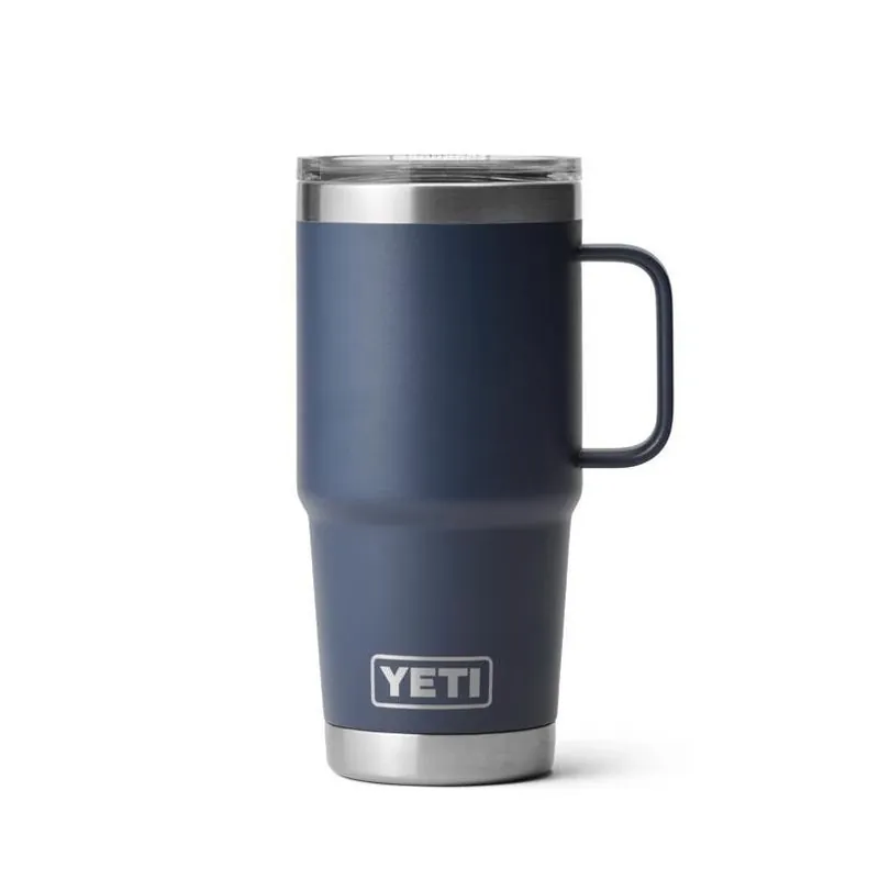 YETI 20 oz Navy Stainless Steel Rambler Travel Mug – BPA‑Free & Dishwasher Safe