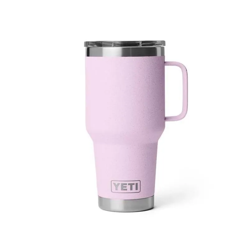 YETI Rambler 30‑oz Cherry Blossom Stainless Steel Travel Mug – BPA‑Free & Dishwasher Safe