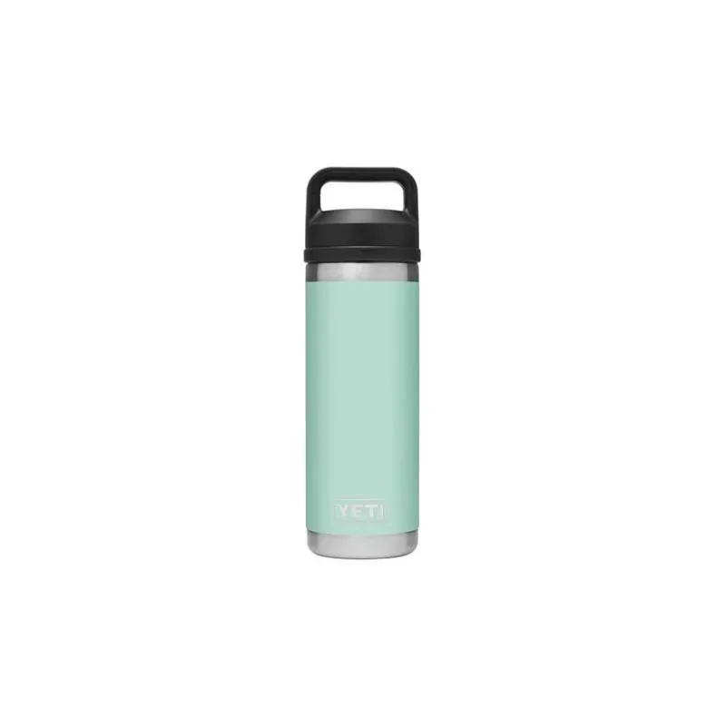 YETI Rambler 18‑oz Seafoam Stainless Steel Bottle With Chug Cap – BPA‑Free & Dishwasher Safe