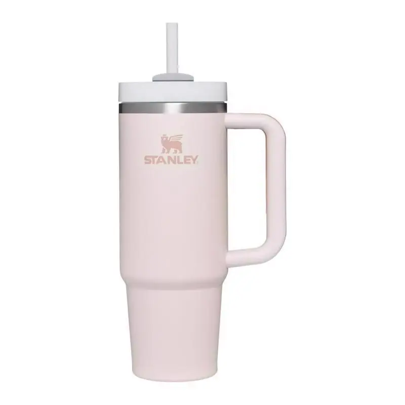 The Quencher H2.0 Flowstate 30 Oz Double-wall Vacuum Insulated Tumbler - Rose Quartz