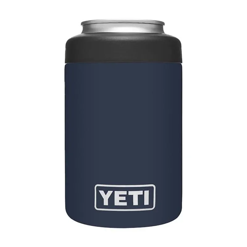 YETI Rambler 12‑oz Navy Stainless Steel Can Cooler – BPA‑Free Insulator
