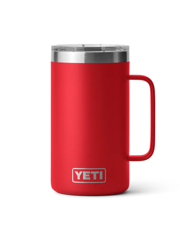 Rambler 24oz Mug In Rescue Red - Durable Insulated Drinkware