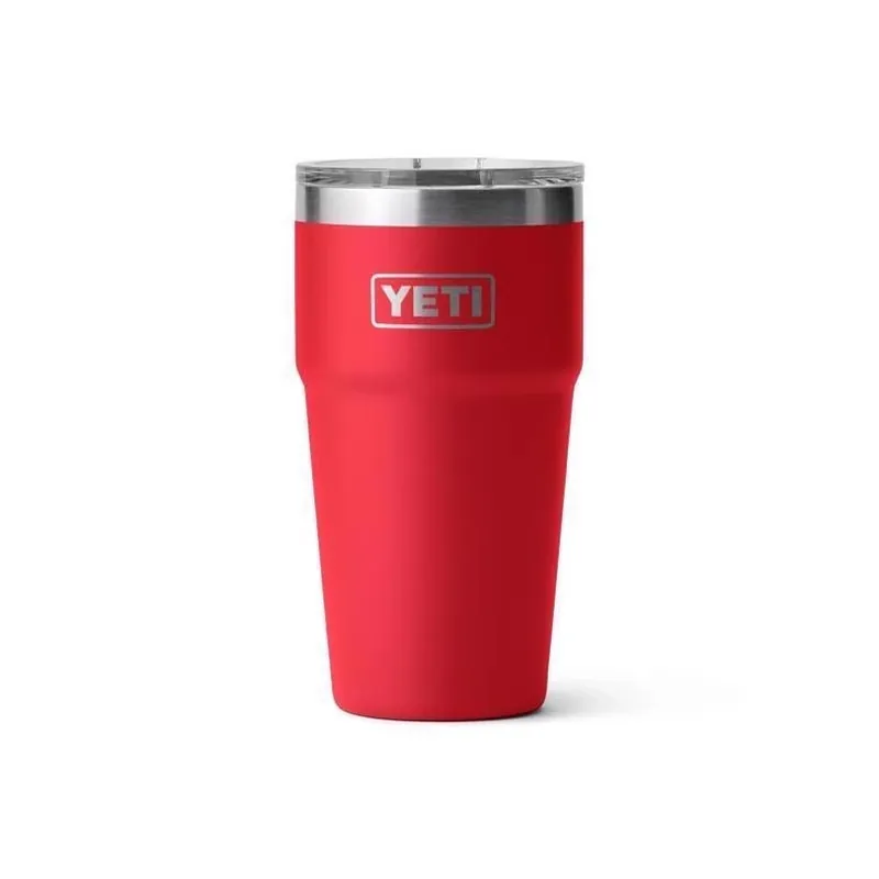 Rambler 20oz Stackable Cooler In Rescue Red