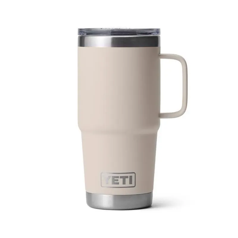 YETI Rambler 20 oz Cape Taupe Stainless Steel Travel Mug – BPA‑Free