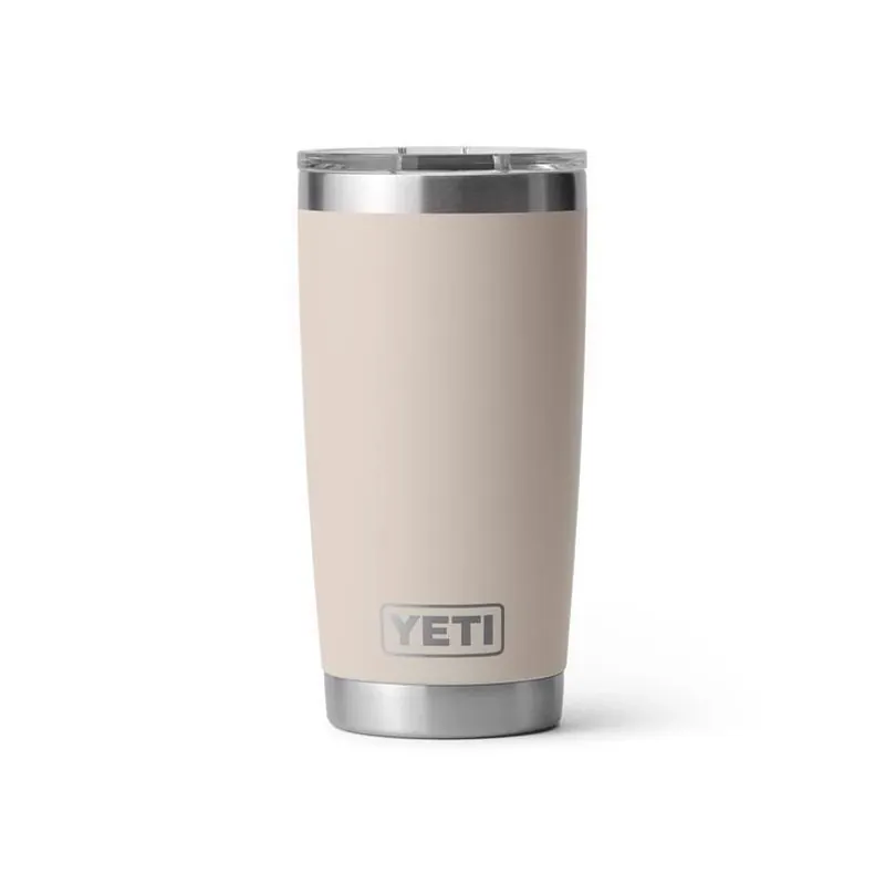 Yeti Rambler 20‑oz Stainless Steel Tumbler With MagSlider Lid – Cape Taupe