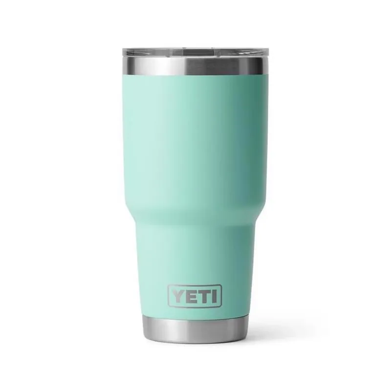 YETI Rambler 30‑oz Seafoam Insulated Tumbler With Magnetic Slider Lid – BPA‑Free Stainless Steel
