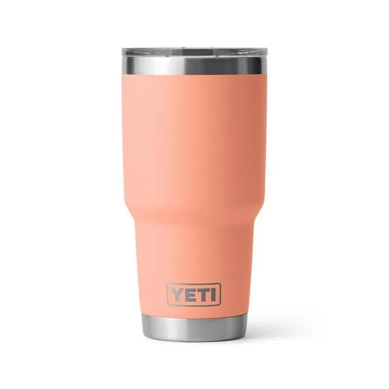 YETI Rambler 30‑oz Lowcountry Peach Tumbler With MagSlider Lid – Insulated Stainless Steel