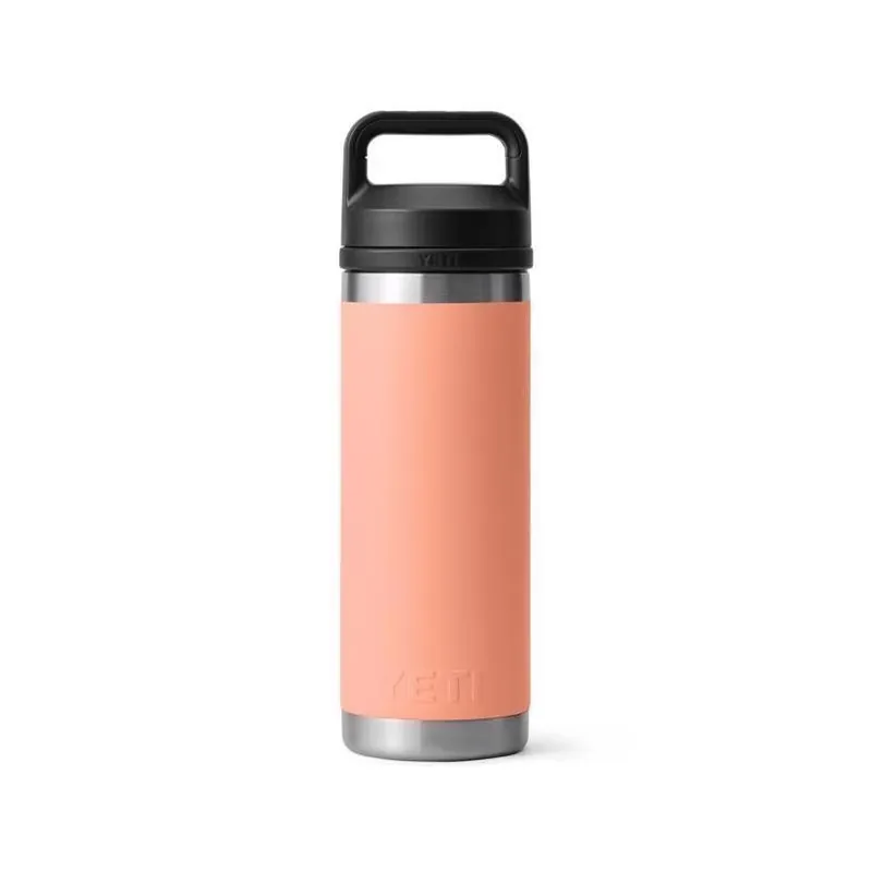 YETI Rambler 18 oz Lowcountry Peach Insulated Bottle With Chug Cap