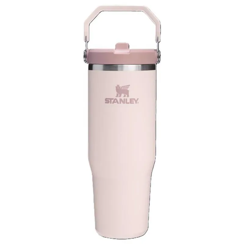 Stanley IceFlow 2.0 Rose Quartz 30‑oz Insulated Straw Tumbler – BPA‑Free, Dishwasher‑Safe Travel Mug