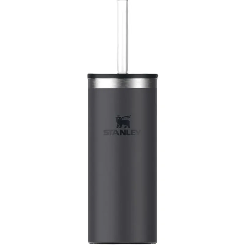 Stanley 10‑oz Slim Stainless Steel Travel Cup – Black, BPA‑Free