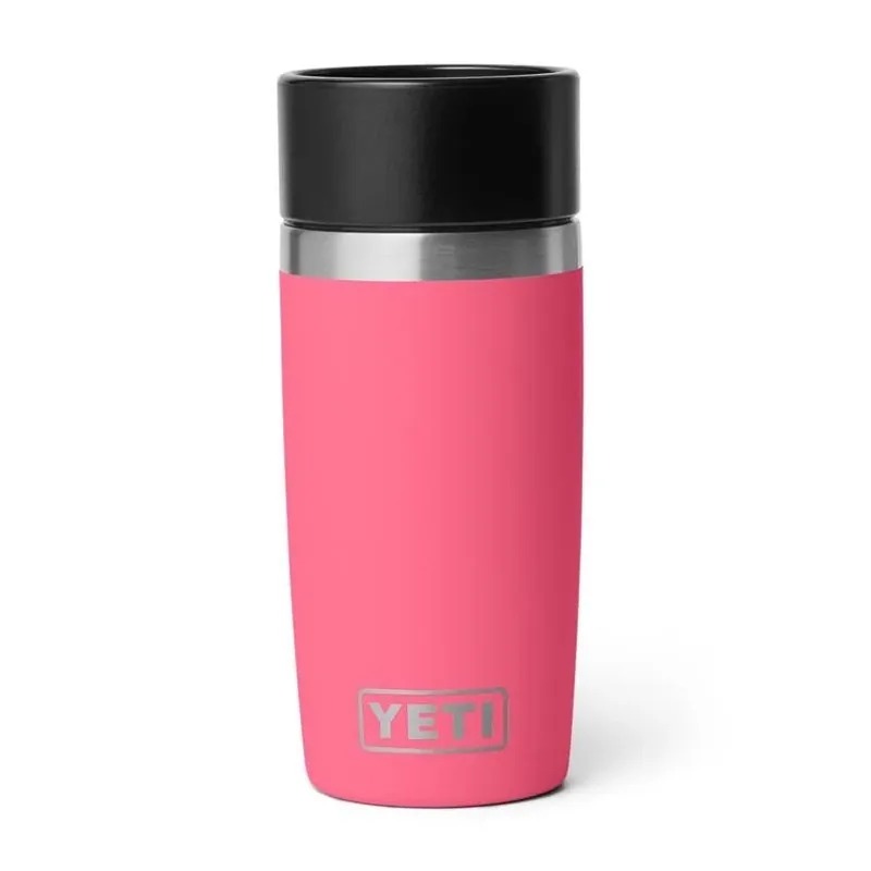 YETI Tropical Pink 12‑oz Stainless Steel Rambler Bottle With Hotshot Cap – BPA‑Free