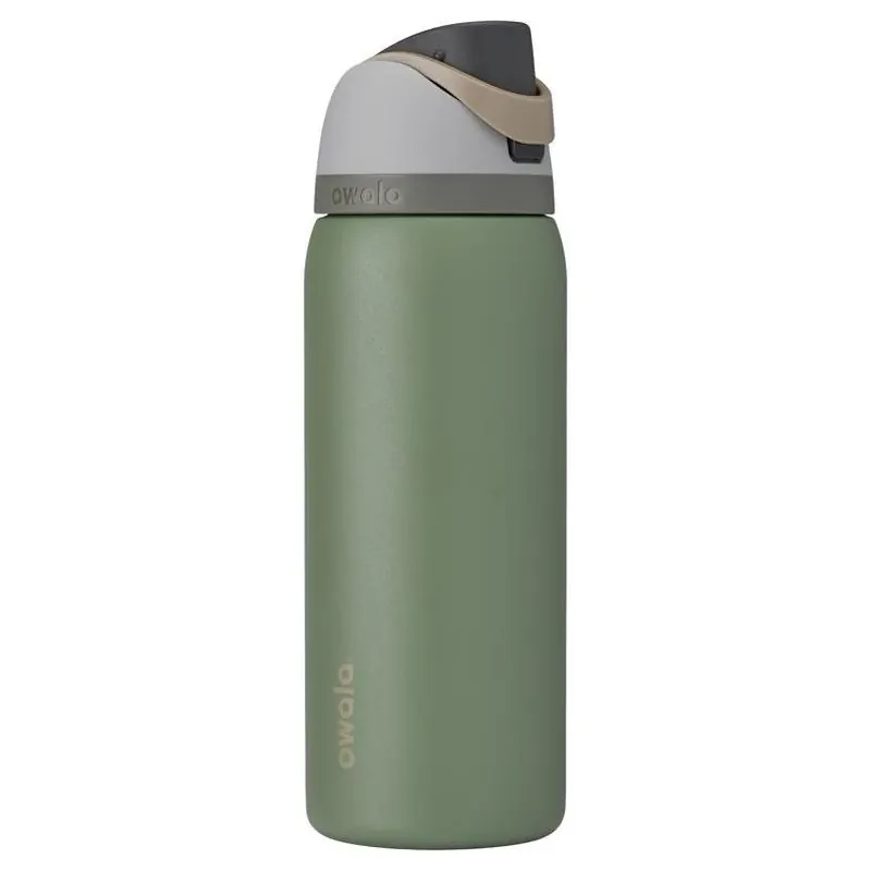 Owala FreeSip 24‑oz Green House BPA‑Free Water Bottle With Spout Lid