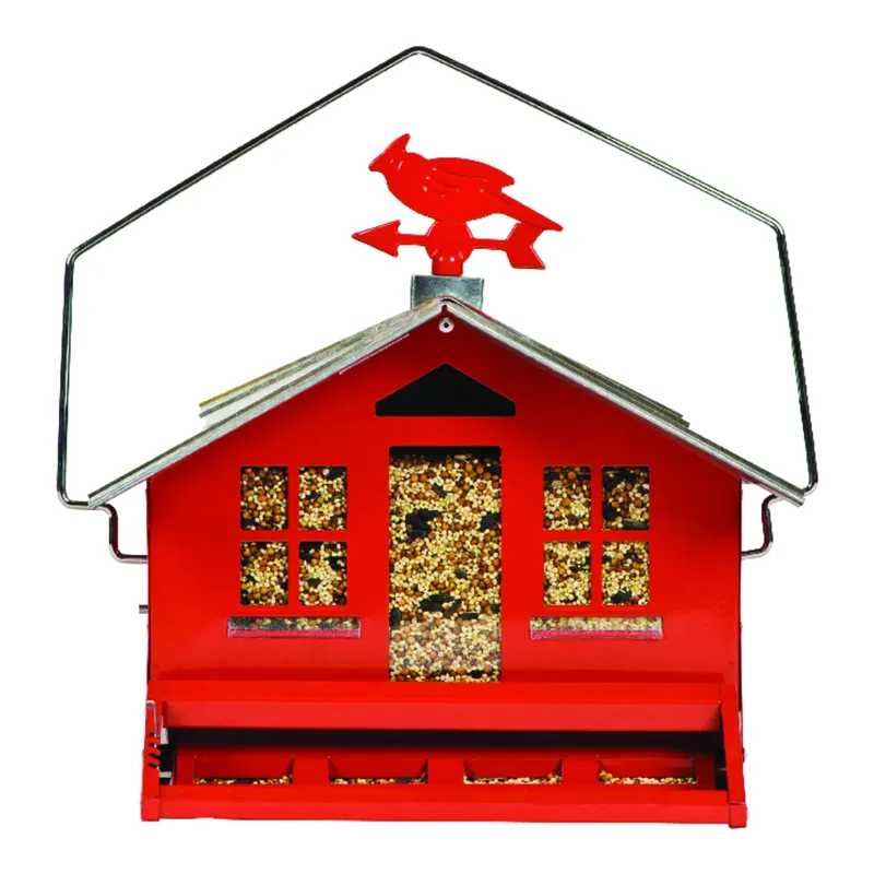 Squirrel-Be-Gone II Country-Style Bird Feeder, 8 Lb. Capacity
